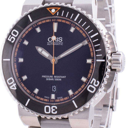 Oris Aquis Date 01733 7653 4128-07 8 26 01PEB 01-733-7653-4128-07-8-26-01PEB Orologio da uomo automatico 300M