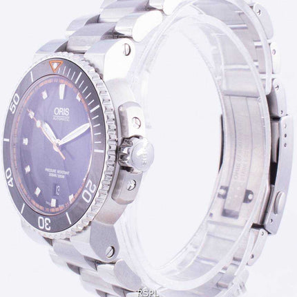 Oris Aquis Date 01733 7653 4128-07 8 26 01PEB 01-733-7653-4128-07-8-26-01PEB Orologio da uomo automatico 300M