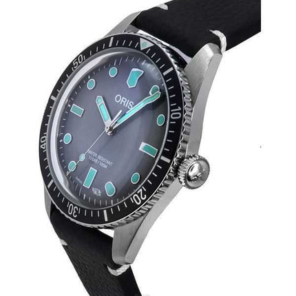 Oris Divers Sixty-Five Heritage cinturino in pelle automatico 01 733 7707 4053-07 5 20 89 100M orologio da uomo