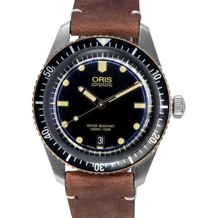 Oris Divers Sixty Five quadrante nero automatico 01 733 7707 4354-07 5 20 45 100M orologio da uomo