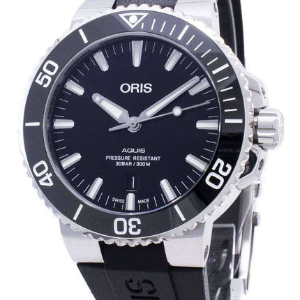 Oris Aquis Date 01 733 7730 4134-07 4 24 64EB 01-733-7730-4134-07-4-24-64EB Orologio da uomo automatico 300M