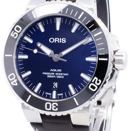 Orologio da uomo Oris Aquis Date 01-733-7730-4135-07-5-24-10EB automatico 300M