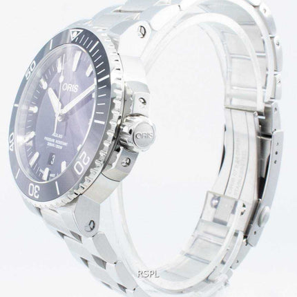 Oris Aquis Date 01733 7730 4135-07 8 24 05PEB 01-733-7730-4135-07-8-24-05PEB Orologio da uomo automatico 300M
