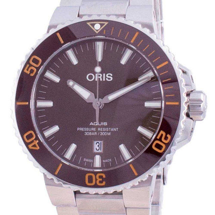 Orologio da uomo Oris Aquis Date Automatic Diver 01-733-7730-4152-07-8-24-05PEB 300M