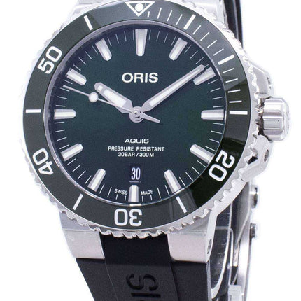 Oris Aquis Date 01 733 7730 4157-07 4 24 64EB 01-733-7730-4157-07-4-24-64EB Orologio da uomo automatico 300M
