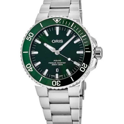 Orologio da uomo Oris Aquis Date Automatic Diver 01-733-7730-4157-07-8-24-05PEB 300M