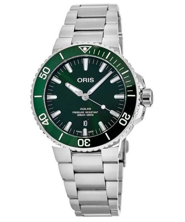 Orologio da uomo Oris Aquis Date Automatic Diver 01-733-7730-4157-07-8-24-05PEB 300M