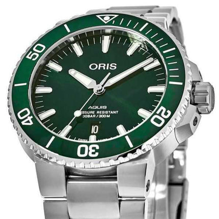 Orologio da uomo Oris Aquis Date Automatic Diver 01-733-7730-4157-07-8-24-05PEB 300M