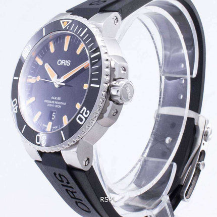 Oris Aquis Date 01 733 7730 4159-07 4 24 64EB 01-733-7730-4159-07-4-24-64EB Orologio da uomo automatico 300M