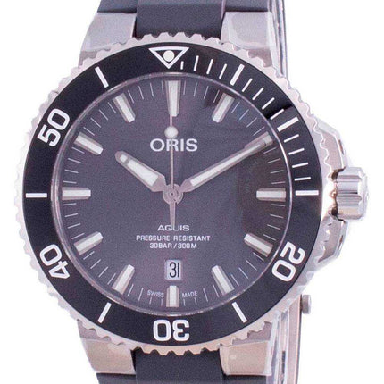Oris Aquis Date Automatic Diver's Titanium 01-733-7730-7153-07-4-24-63TEB 300M Orologio da uomo