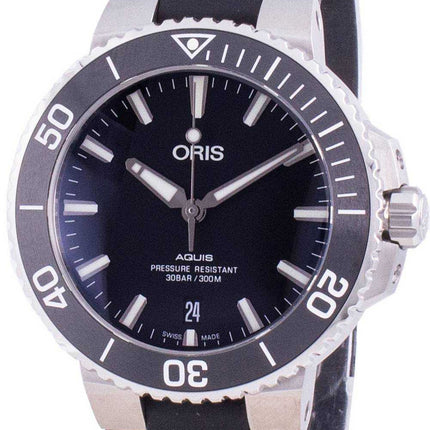 Oris Aquis Date 01733 7732 4124-07 4 21 64FC 01-733-7732-4124-07-4-21-64FC Orologio automatico da uomo 300M