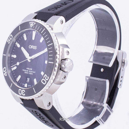 Oris Aquis Date 01733 7732 4124-07 4 21 64FC 01-733-7732-4124-07-4-21-64FC Orologio automatico da uomo 300M