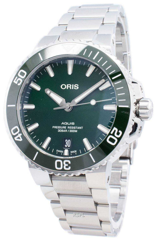 Oris Aquis Date 01-733-7732-4157-07-8-21-05PEB Orologio automatico da uomo 300M