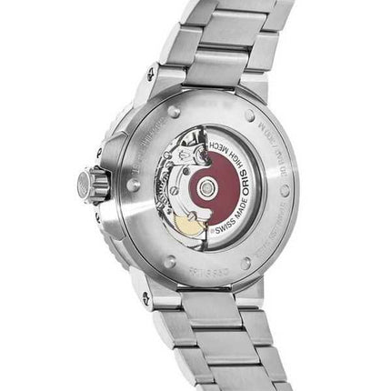 Oris Aquis acciaio inossidabile quadrante verde orologio da sub automatico 01 733 7766 4157-07 8 22 05PEB 300M orologio da uomo