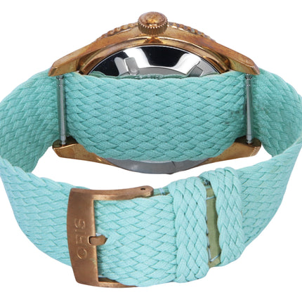 Oris Divers Sixty-Five Cotton Candy Mint Green Dial Automatico 01-733-7771-3157-07-3-19-03BRS 100M Orologio Unisex