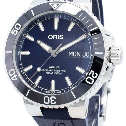 Oris Aquis Big Day Date 01 752 7733 4135-07 4 24 65EB 01-752-7733-4135-07-4-24-65EB Automatic Orologio da uomo 500M