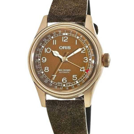 Oris Big Crown Pointer Data Quadrante in bronzo Automatico Diver's 01 754 7741 3166-07 5-20 74BR 300M Orologio da uomo