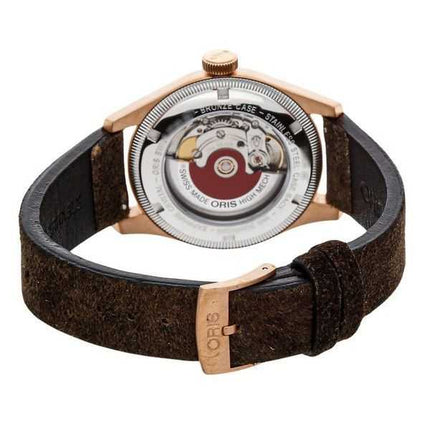Oris Big Crown Pointer Data Quadrante in bronzo Automatico Diver's 01 754 7741 3166-07 5-20 74BR 300M Orologio da uomo