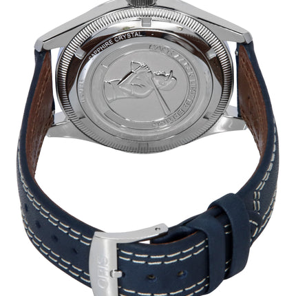 Oris Hank Aaron Limited Edition cinturino in pelle quadrante bianco automatico 01-754-7785-4081-Set orologio unisex con set regalo