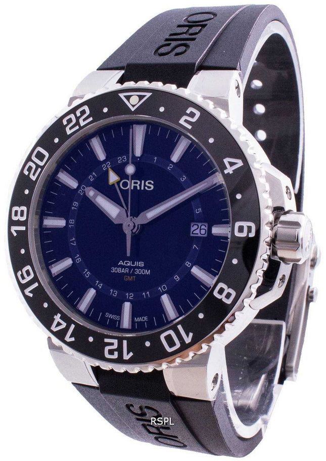 Orologio da uomo Oris Aquis Date 01-798-7754-4135-07-4-24-64EB automatico 300M