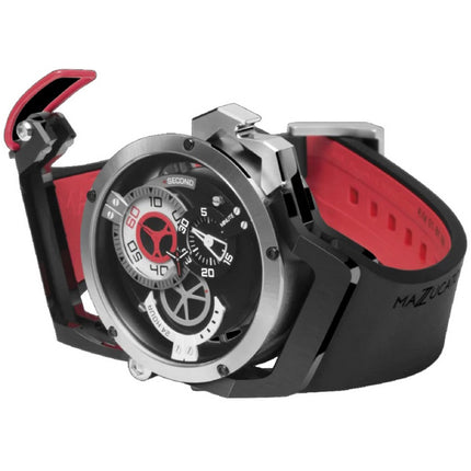 Mazzucato Rim Sport Cronografo Reversibile Doppio Quadrante Automatico 01-BK186 Orologio da Uomo