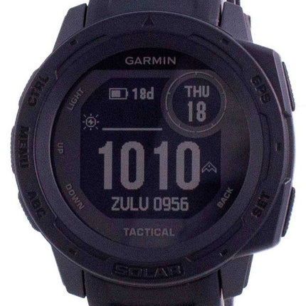 Garmin Instinct Solar Tactical Edition Cinturino in silicone nero 010-02293-03 Orologio multisport