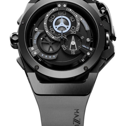 Orologio da uomo Mazzucato Rim Sport reversibile cronografo doppio quadrante automatico 03-GY536