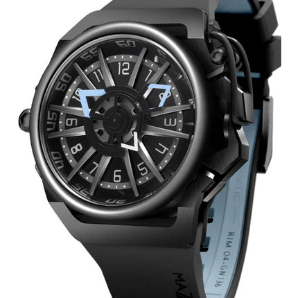 Orologio da uomo Mazzucato Rim Sport reversibile cronografo doppio quadrante automatico 03-GY536