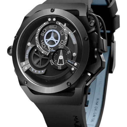 Orologio da uomo Mazzucato Rim Sport reversibile cronografo doppio quadrante automatico 03-GY536