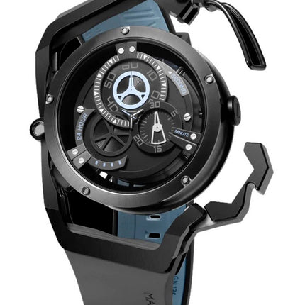Orologio da uomo Mazzucato Rim Sport reversibile cronografo doppio quadrante automatico 03-GY536