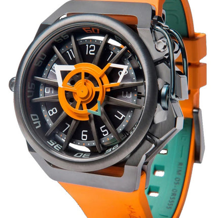 Orologio da uomo Mazzucato Rim Sport reversibile cronografo doppio quadrante automatico 05-OR5555