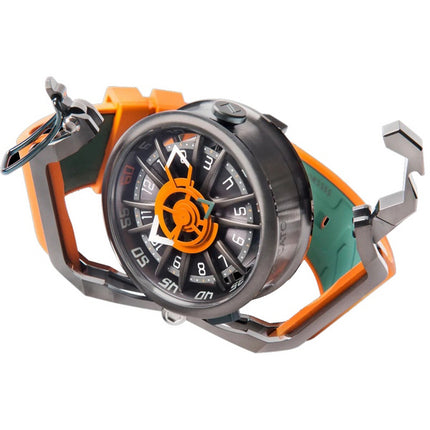 Orologio da uomo Mazzucato Rim Sport reversibile cronografo doppio quadrante automatico 05-OR5555