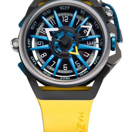 Orologio da uomo Mazzucato Rim Sport reversibile cronografo doppio quadrante automatico 06-YL654