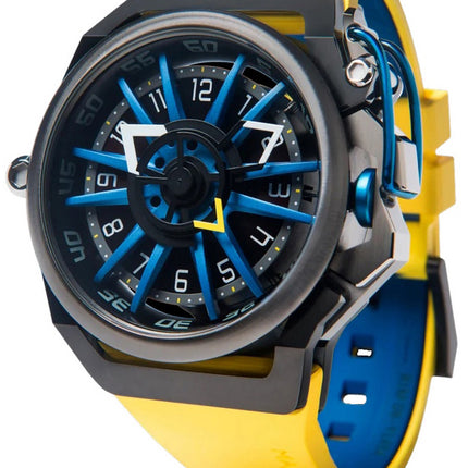 Orologio da uomo Mazzucato Rim Sport reversibile cronografo doppio quadrante automatico 06-YL654