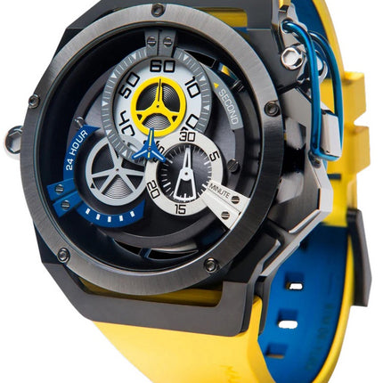 Orologio da uomo Mazzucato Rim Sport reversibile cronografo doppio quadrante automatico 06-YL654