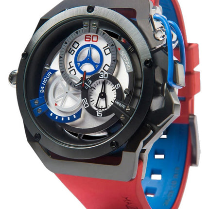 Orologio da uomo Mazzucato Rim Sport reversibile cronografo doppio quadrante automatico 07-RD7685