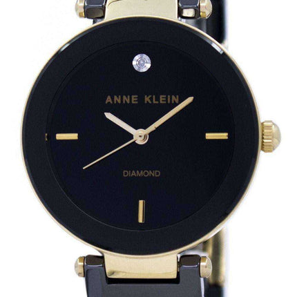 Anne Klein Quartz 1018BKBK Orologio da donna