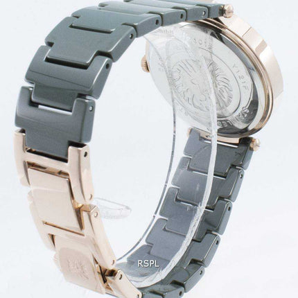 Orologio al quarzo da donna Anne Klein Diamond Accent 1018RGGN