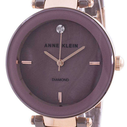 Anne Klein 1018RGMV Quartz Diamond Accents Orologio da donna