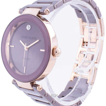 Anne Klein 1018RGMV Quartz Diamond Accents Orologio da donna
