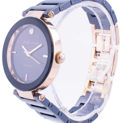 Anne Klein 1018RGNV Quartz Diamond Accents Orologio da donna