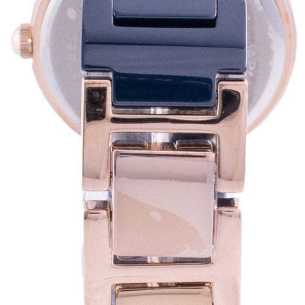 Anne Klein 1018RGNV Quartz Diamond Accents Orologio da donna