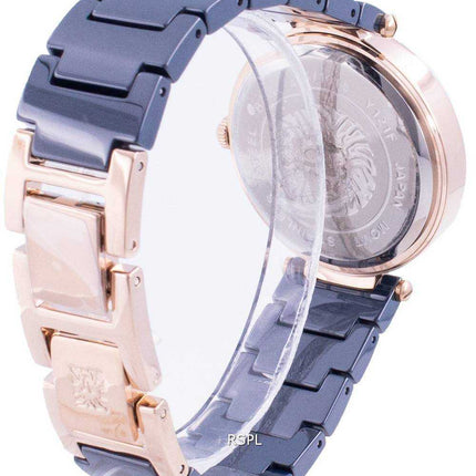 Anne Klein 1018RGNV Quartz Diamond Accents Orologio da donna
