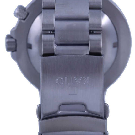 Orologio da uomo Ratio FreeDiver quadrante blu in acciaio inossidabile al quarzo 1050HA93-12V-BLU 1000M