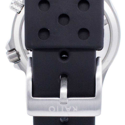 Orologio da uomo Ratio FreeDiver Helium Safe 1000M automatico in acciaio inossidabile 1066KE20-33VA-BLK