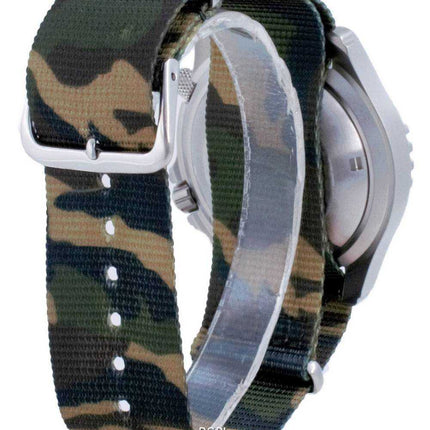 Rapporto Free Diver Helium Safe Nylon Automatic Diver 1066KE20-33VA-BLU-var-NATO5 1000M Orologio da uomo