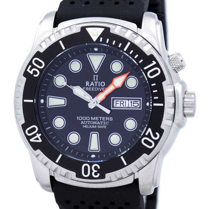 Ratio Free Diver Helium-Safe 1000M Sapphire Automatic 1068HA90-34VA-00 Orologio da uomo