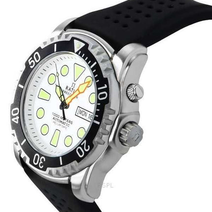Orologio da uomo Ratio FreeDiver Version 02 Helium Safe 1000M Sapphire Automatico Quadrante Bianco 1068HA90-34VA-WHT-V02