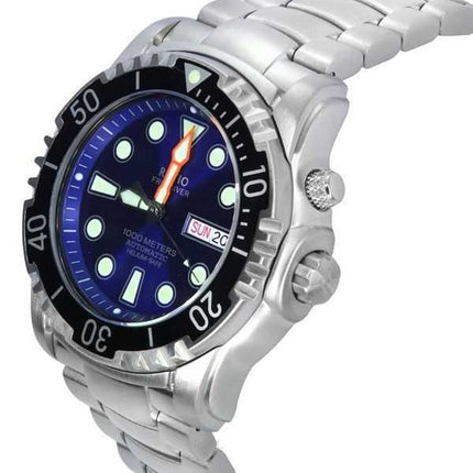 Orologio da uomo Ratio Free Diver Helium-Safe 1000M Sapphire Automatic 1068HA96-34VA-BLU