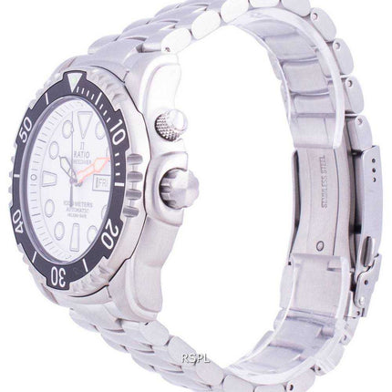 Orologio da uomo Ratio Free Diver Helium-Safe 1000M Sapphire Automatic 1068HA96-34VA-WHT